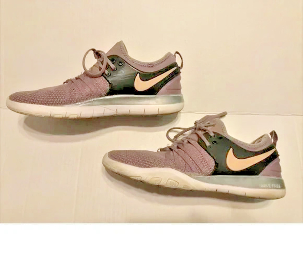Nike Womens Free TR 7 Bionic 921061 200 Taupe Grey Training Shoe 8.5 Pre-owned
